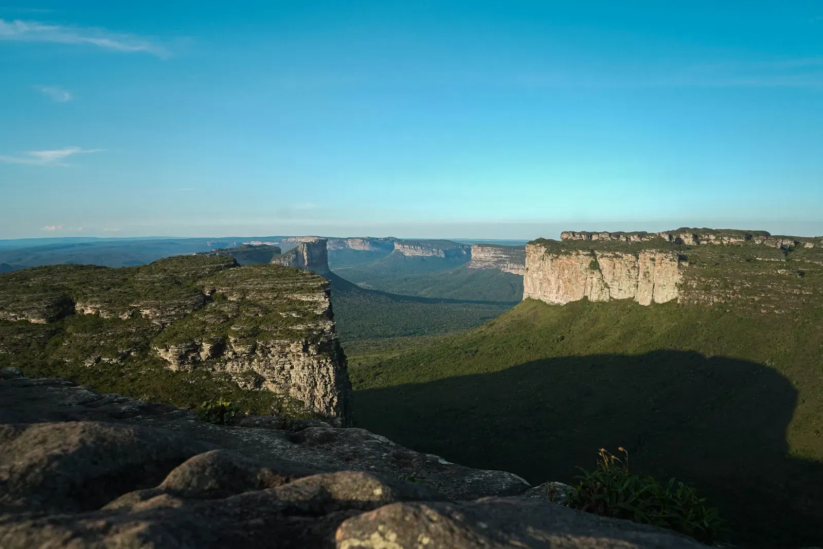 Morros e paredões de pedra da Chapada Diamantina