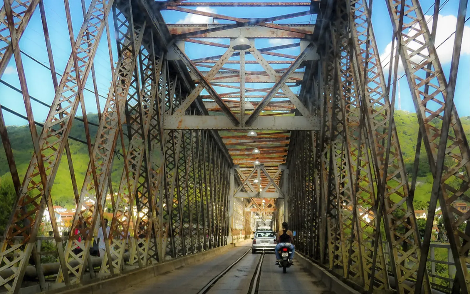 Ruas e casarões coloniais da cidade de Cachoeira, no Recôncavo Baiano