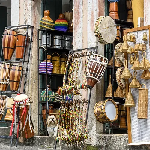 Mercado Modelo, parada para compras de artesanato no city tour